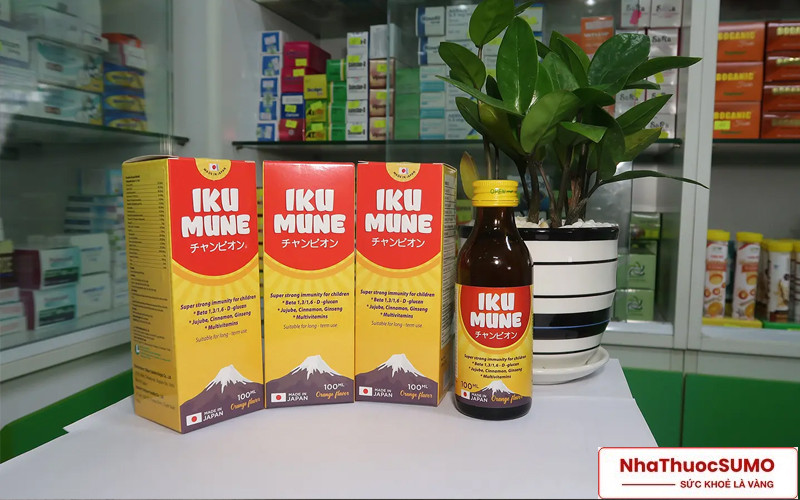 Iku Mune là sản phẩm giúp tăng sức đề kháng cho trẻ nhỏ