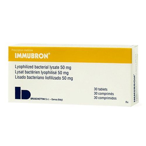 Immubron - Điều trị nhiễm khuẩn đường hô hấp, tăng cường hệ miễn dịch