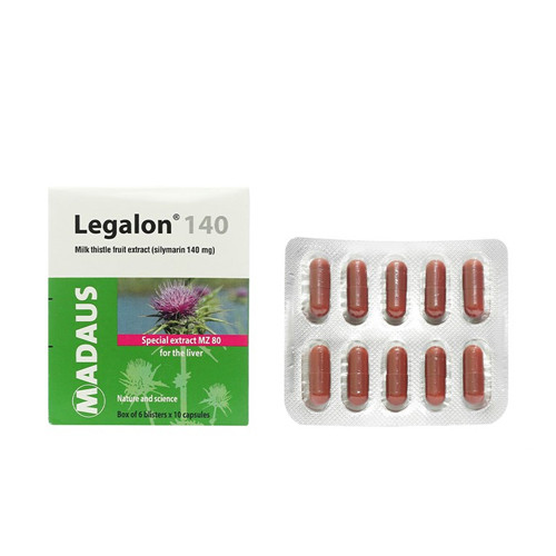 Thuốc Legalon 140 hỗ trợ điều trị bệnh gan