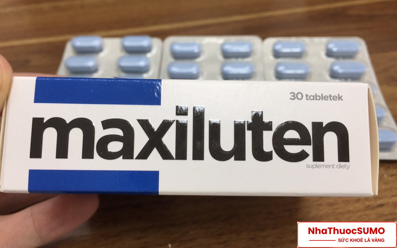 Maxiluten là một sản phẩm thuốc bổ mắt được nhập khẩu từ Ba Lan