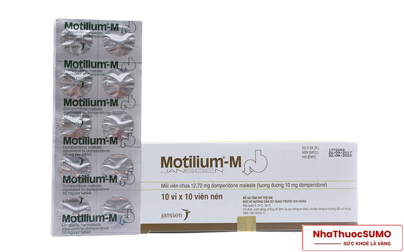 Thuốc Motilium M là thuốc có dạng viên nén, giúp giảm cảm giác buồn nôn hiệu quả