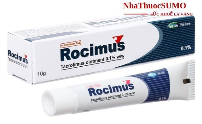 Thuốc Rocimus 0.1% 10 g