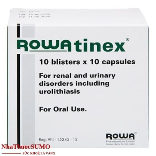 Thuốc Rowatinex điều trị sỏi thận hiệu quả