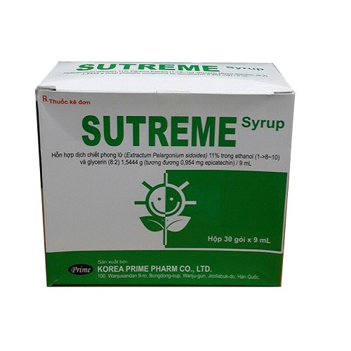 Thuốc Sutreme hỗ trợ điều trị ho hiệu quả