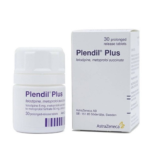 Thuốc Plendil Plus điều trị tăng huyết áp