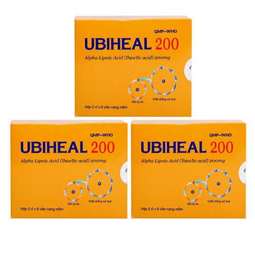 Ubiheal 200 - Hỗ trợ điều trị bệnh và tăng cường hệ miễn dịch