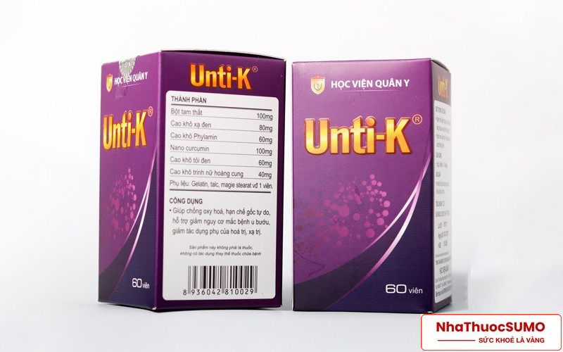 Unti K là một sản phẩm của Học viện Quân Y