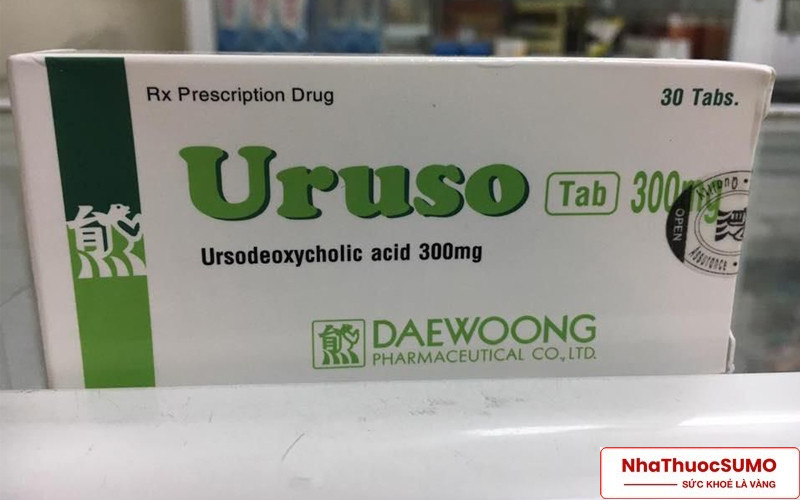 Thuốc Uruso 300mg là thuốc chuyên điều trị các bệnh về gan, mật