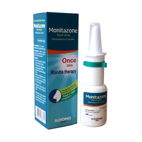 Monitazone Spray điều trị viêm mũi dị ứng và viêm xoang cấp