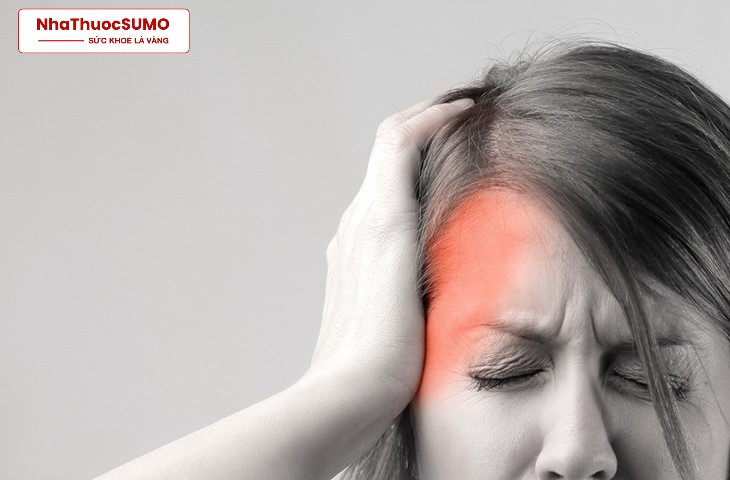 Một số tình trạng đau đầu, đau nửa đầu sẽ được thuyên giảm khi sử dụng thuốc Ticonet