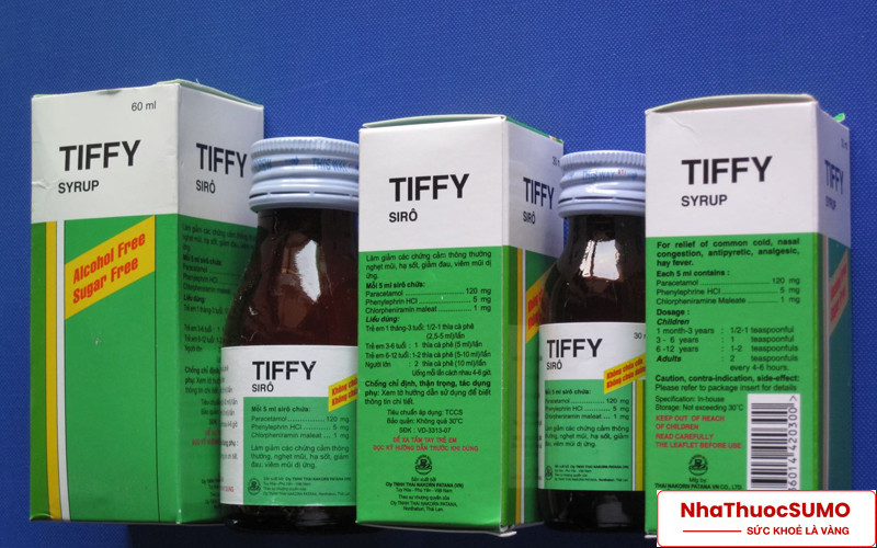 Tiffy Siro là thuốc điều trị ho, cảm sốt hiệu quả