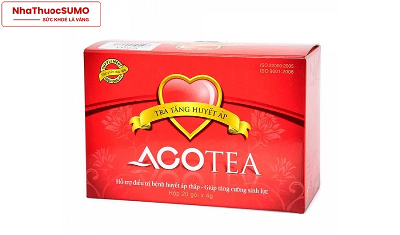 Trà Acotea giúp hỗ trợ điều trị bệnh huyết áp thấp, giúp tăng cường sinh lực