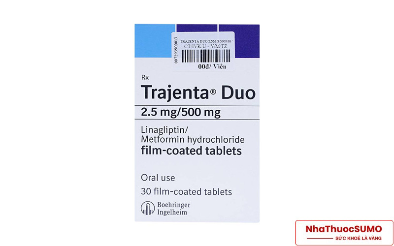 Trajenta Duo được sản xuất tại Đức, ít tác dụng phụ, hiệu quả cao