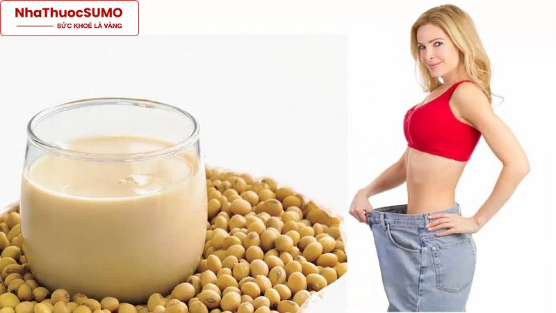 Uống sữa đậu nành còn giúp giảm cân, giữ dáng hiệu quả