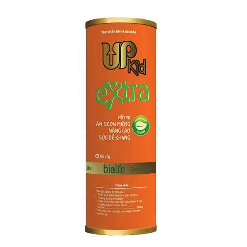 Cốm dinh dưỡng Upkid Extra - Trẻ ăn ngon, đề kháng tốt