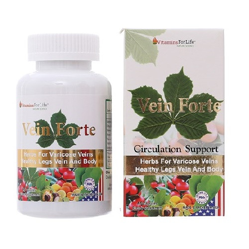 Vein Forte hỗ trợ điều trị bệnh suy giãn tĩnh mạch, phòng ngừa trĩ