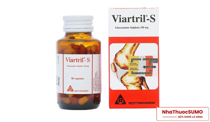 Thuốc Viartril-S là thuốc điều trị bệnh xương khớp rất nổi tiếng
