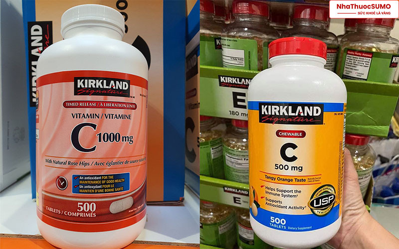 Viên Uống Bổ Sung Vitamin C 1000mg Kirkland Chính hãng tại Nhà Thuốc SUMO
