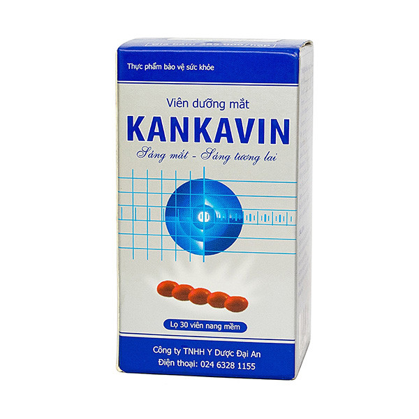 Viên dưỡng mắt Kankavin 30 viên