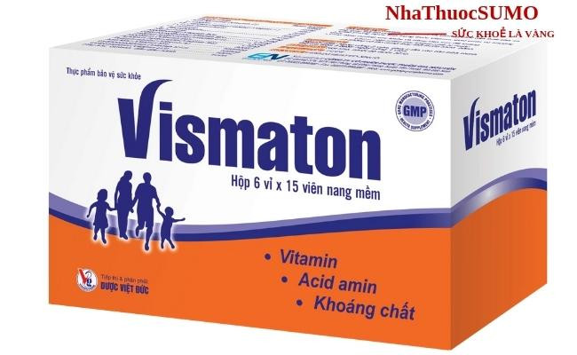 Thuốc bổ Vismaton giúp bổ sung vitamin cần thiết