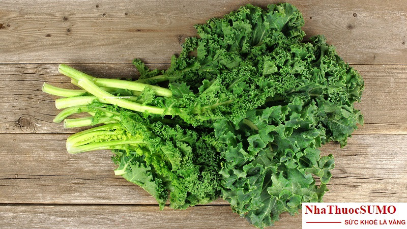 Các loại rau lá xanh như rau cải, rau bina, cải xoăn,... có tới 17.707 IU vitamin A