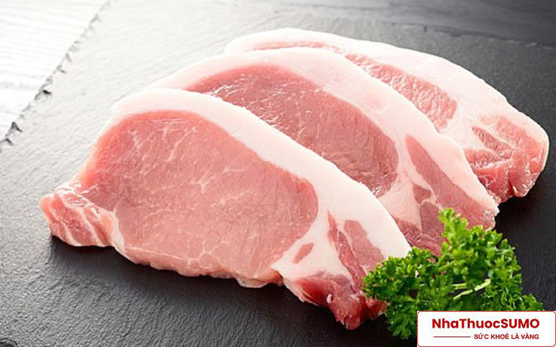 100 gam thịt lợn đã cung cấp được 27% nhu cầu vitamin B1 của 1 người/ngày