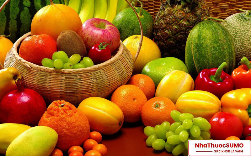 Hoa quả có rất nhiều vitamin cần thiết với cơ thể