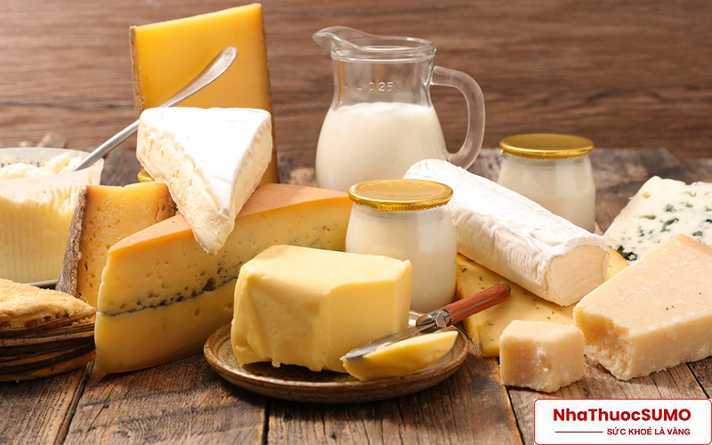 Các sản phẩm từ sữa được sử dụng rất nhiều bởi có hàm lượng dinh dưỡng cao