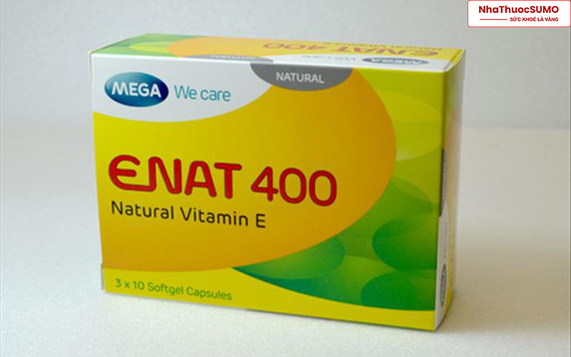 Vitamin E Enat 400 Chính hãng tại Nhà Thuốc SUMO