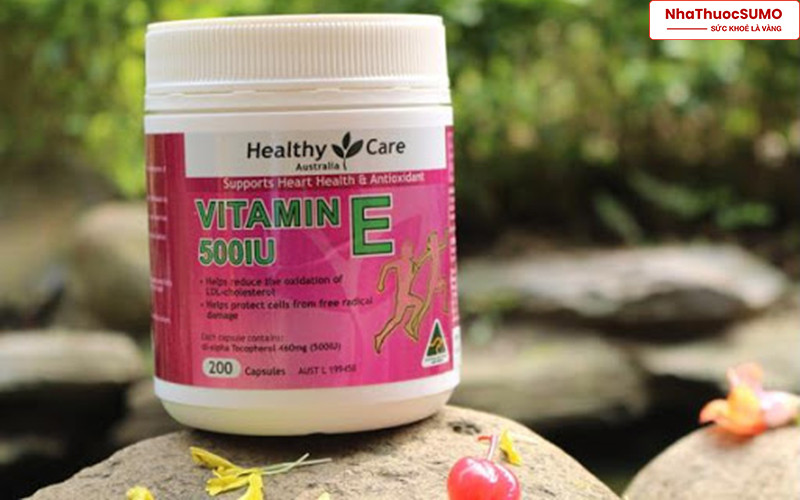 Viên Uống Vitamin E Healthy Care 500 IU Chính hãng tại Nhà Thuốc SUMO