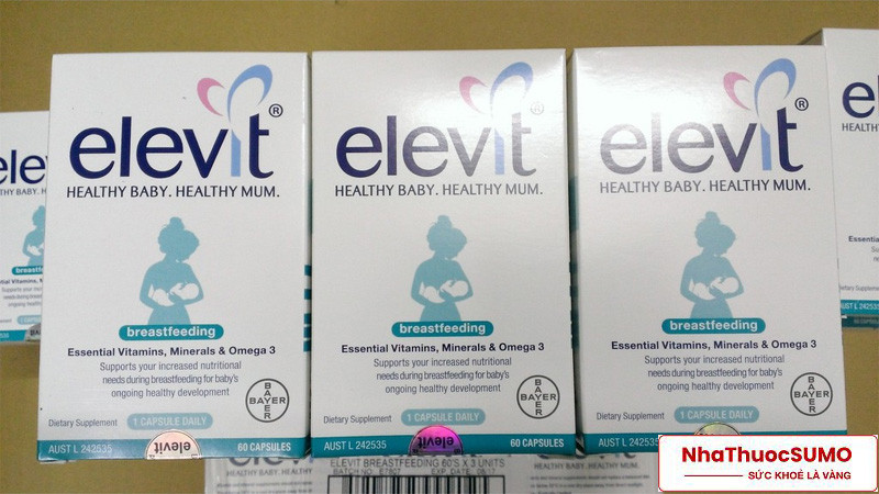Elevit Breastfeeding có thể hỗ trợ và bổ sung nhiều loại khoáng chất vi và đa lượng thiết yếu cho phụ nữ cho con bú