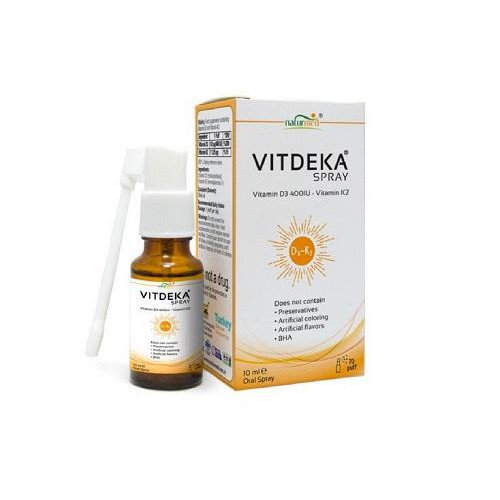Thuốc xịt Vitdeka Spray - Hỗ trợ bổ sung vitamin D và K2