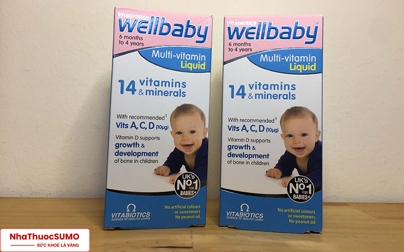 Vitamin Tổng Hợp Wellbaby Multi Vitamin Liquid hiện đang được bán tại Nhà Thuốc SUMO