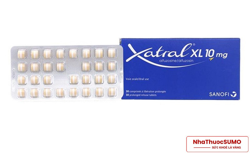 Xatral XL 10mg là thuốc được biết đến với công dụng điều trị phì đại tuyến tiền liệt
