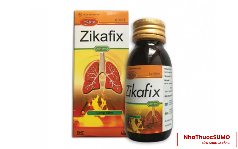 Zikafix là một loại thuốc điều trị bệnh hô hấp