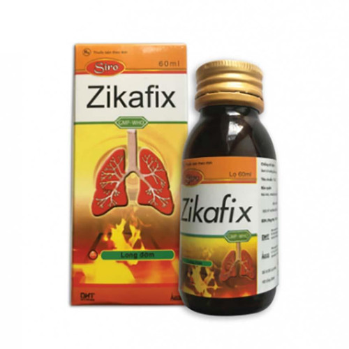 Thuốc Zikafix - Hỗ trợ điều trị các bệnh về hô hấp, ho, cảm cúm