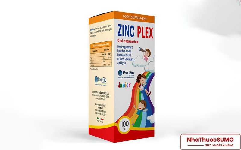 ZinC Plex là sản phẩm bổ sung kẽm cho cơ thể