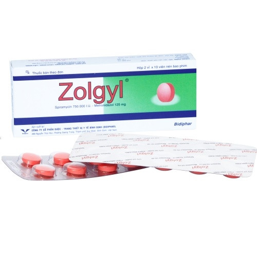 Thuốc Zolgyl chống nhiễm khuẩn
