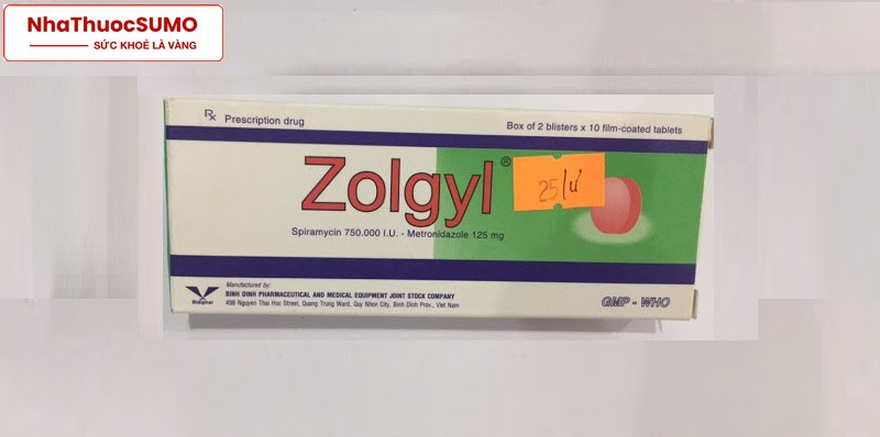 Thuốc Zolgyl là một sản phẩm kháng sinh