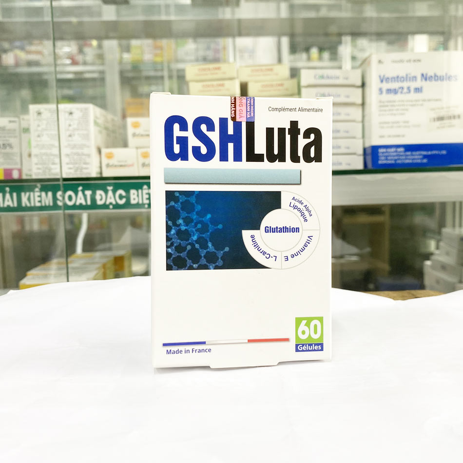 Sản phẩm hỗ trợ chống lão hóa da GSHLuta