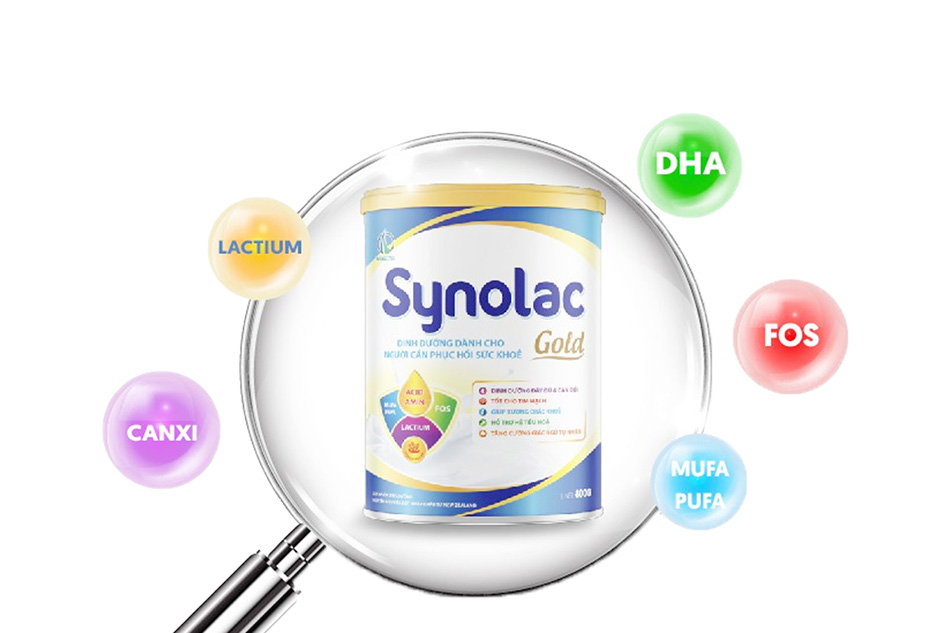 Dinh dưỡng tối ưu của Synolac Gold