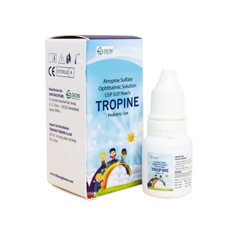 Dung dịch nhỏ mắt Tropine Sion