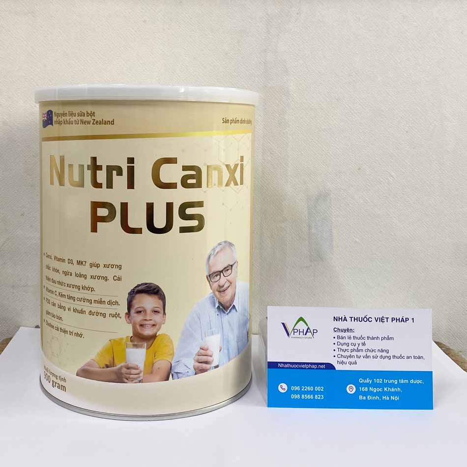 Nutri Canxi Plus tại Nhà thuốc Việt Pháp 1