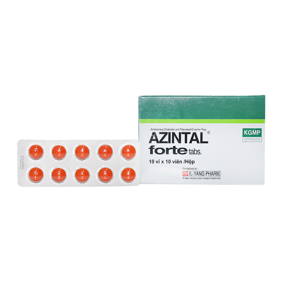 Hình ảnh của thuốc Azintal Forte Tab