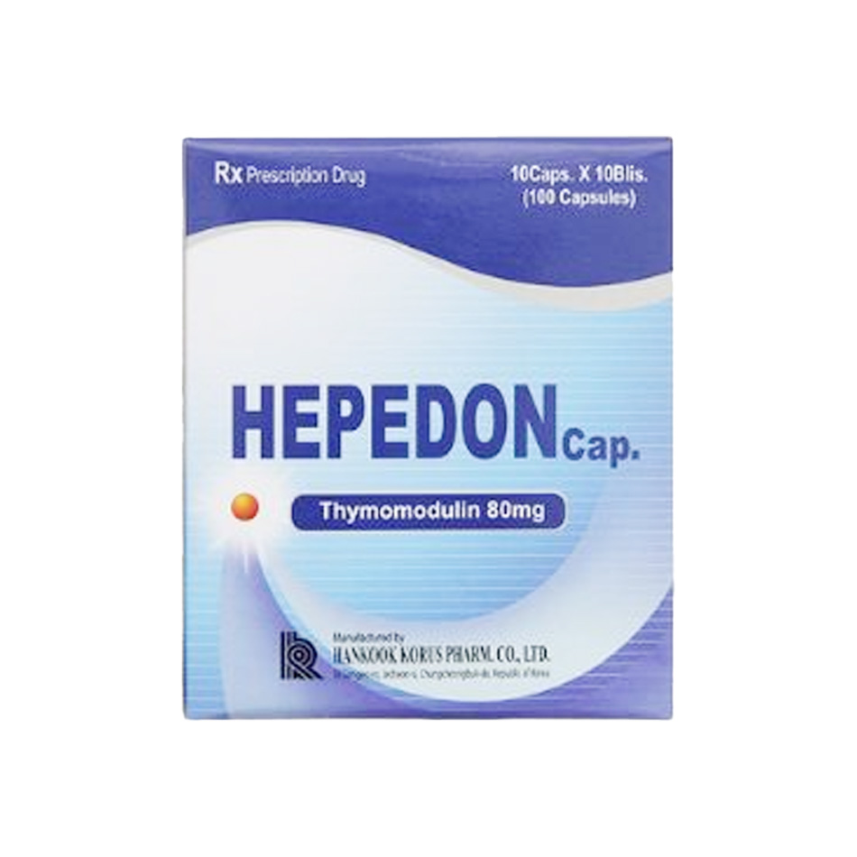 Hình ảnh hộp của thuốc Hepedon Cap